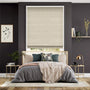 Colorized Berber Oatmeal Roman Blind