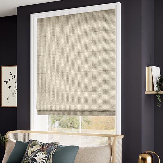 ColorizedZoom Berber Oatmeal Roman Blind