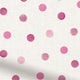 ColorizedPLA Polka Dot Pink Roman Blind