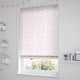 ColorizedZoom Polka Dot Pink Roman Blind