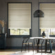 Colorized Ahisma Luxe Faux Silk Oyster Roman Blind 6932