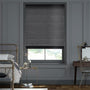 Colorized Ahisma Luxe Faux Silk Slate Roman Blind 6935