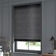 ColorizedZoom Ahisma Luxe Faux Silk Slate Roman Blind 6935