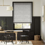 Colorized Harlow Woven Grey Roman Blind 6983