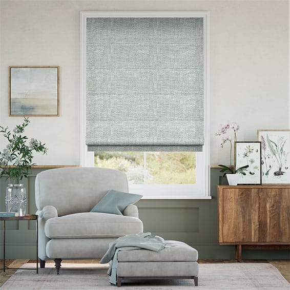 Colorized Harlow Mineral  Roman Blind 6981