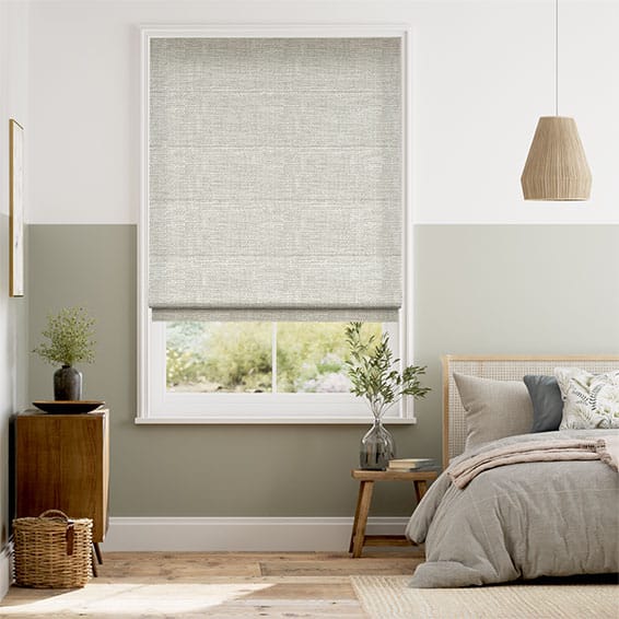 Colorized Harlow Stone Roman Blind 8955