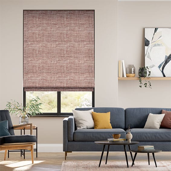 Colorized Harlow Spice  Roman Blind 6982