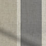 ColorizedPLA Brazen Stripe Linen Vintage Graphite Grey Roman Blind 7015