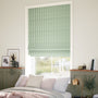 ColorizedZoom Tiger Stripe Cool Green Roman Blind 7021