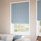 ColorizedZoom Tiger Stripe Navy Roman Blind 7022