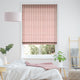 Colorized Hand Painted Stripe Rose Pink Roman Blind 7025