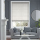 Colorized Chenille Chic Platinum Roman Blind 7038