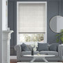 Colorized Chenille Chic Platinum Roman Blind 7038