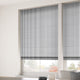 ColorizedZoom Devon Stripe Charcoal Roman Blind 7042