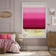 Colorized Ombre Fuchsia Roman Blind