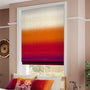 ColorizedZoom Ombre Sunset Roman Blind