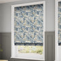 ColorizedZoom William Morris Acanthus Vintage Blue Roman Blind