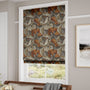 ColorizedZoom William Morris Acanthus Velvet Chestnut Roman Blind