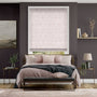 Colorized William Morris Acorn Sorbet Roman Blind 7073