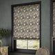 ColorizedZoom William Morris Compton Noir Roman Blind 7078