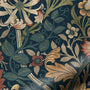 ColorizedPLA William Morris Compton Velvet Dusky Teal Roman Blind 7079