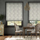 Colorized William Morris Marigold Zinc Roman Blind