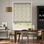 Colorized William Morris Marigold Hemp Roman Blind 7085