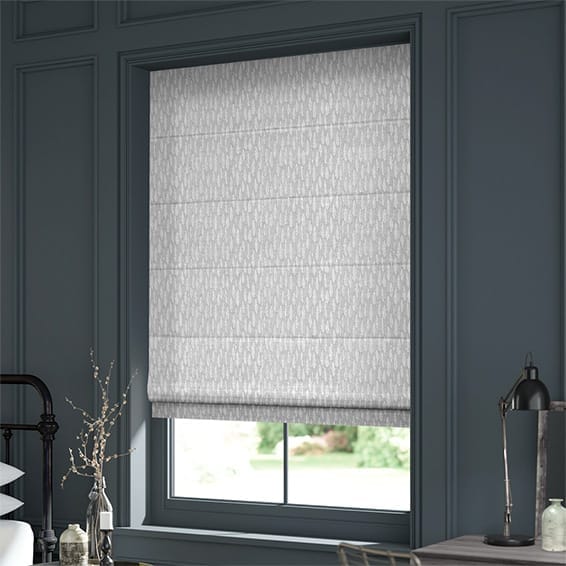 ColorizedZoom Alcyone Silver  Roman Blind 7107