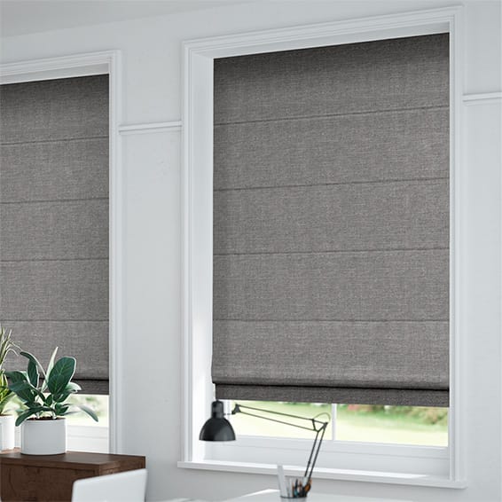 ColorizedZoom Lanura London Grey  Roman Blind 7109