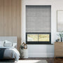 Colorized Alessio Graphite  Roman Blind 7117