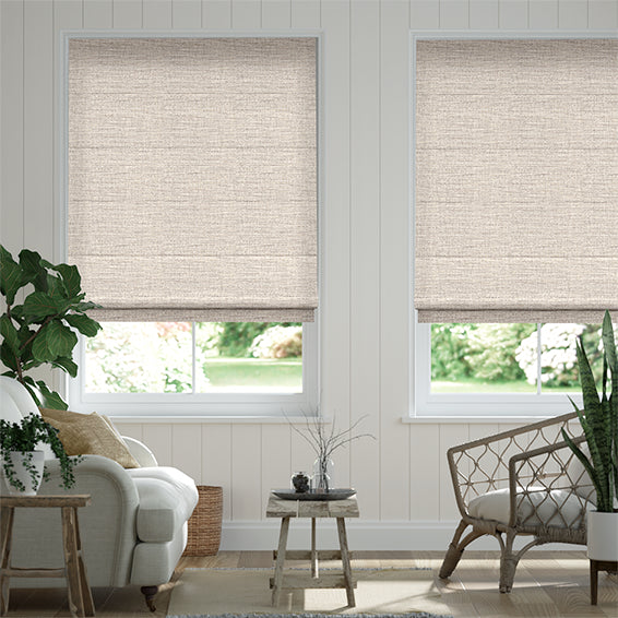 Colorized Alessio Birch Roman Blind 7116
