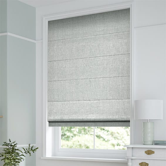 ColorizedZoom Chalfont Silver Grey  Roman Blind 7125
