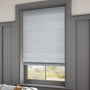 ColorizedZoom Filigree Misty Blue Roman Blind