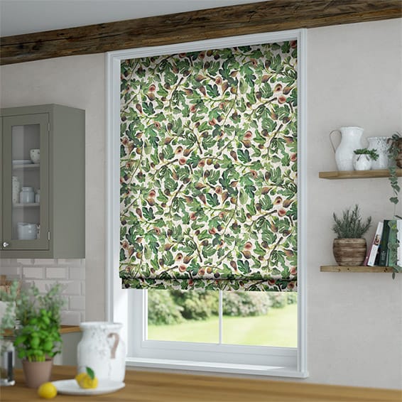 ColorizedZoom Figs Green Roman Blind 7163