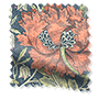 ColorizedSwatch William Morris Honeysuckle and Tulip Velvet Vermillion Roman Blind sample image 8942