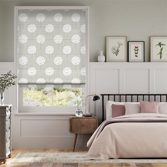 Colorized Amity Silver Roman Blind 7194