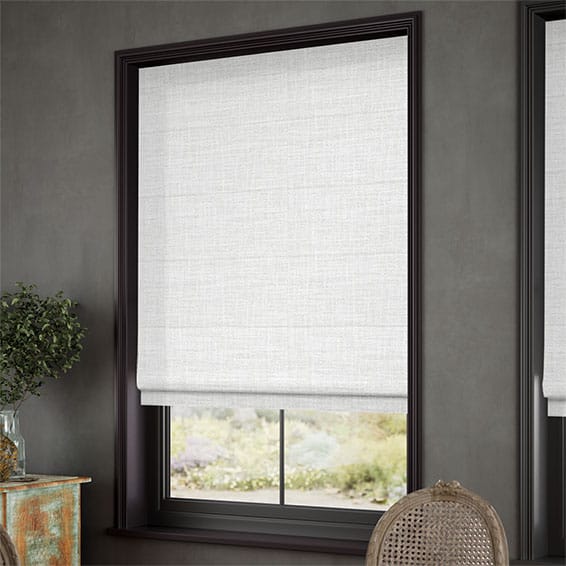 ColorizedZoom Arlo Snowdrop  Roman Blind 7198