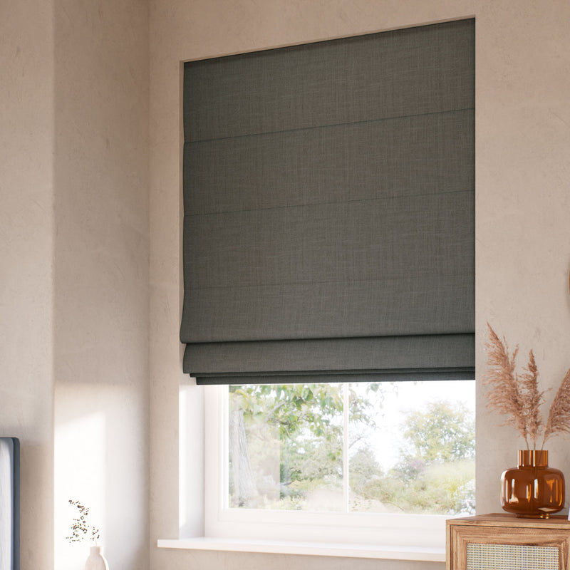 ColorizedZoom Arlo Warm Grey  Roman Blind 7200