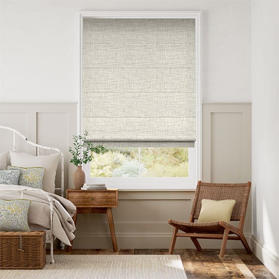 Colorized Arlo Oatmeal Roman Blind 8940