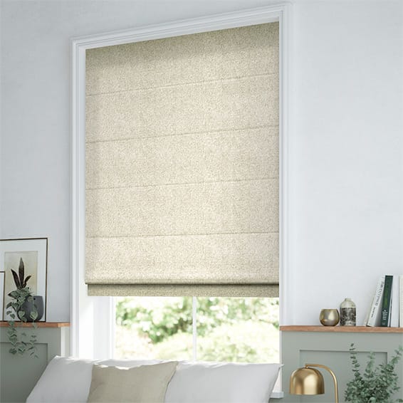 ColorizedZoom Waycroft Cream Roman Blind 7216