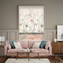 Colorized Chinoiserie Naturals Roman Blind 7252