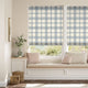 Colorized Stamford Cornflower Blue Roman Blind 7281