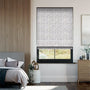 Colorized Odette Pearl Grey Roman Blind 7286