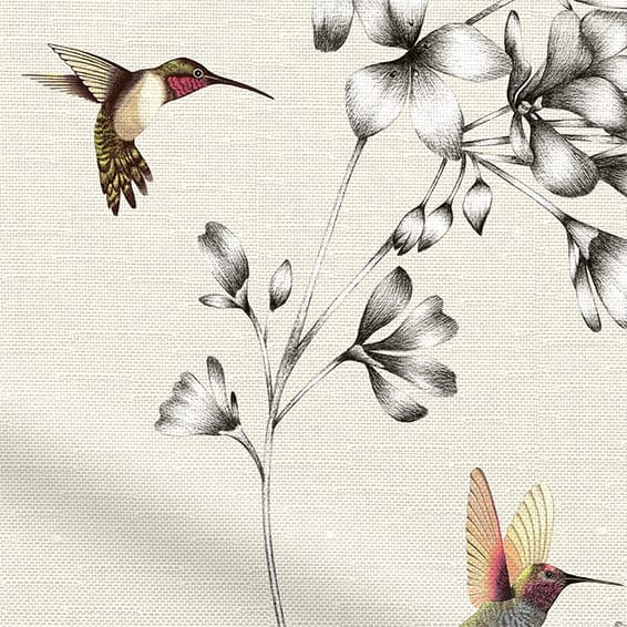 ColorizedPLA Electric Amazilia Linen Roman Blind 7311