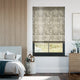 Colorized Electric Breedon Velvet Stone Roman Blind 7316