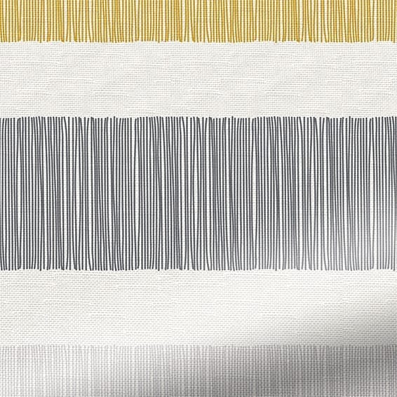 ColorizedPLA Electric Cardigan Stripe Flax Grey Roman Blind 7317