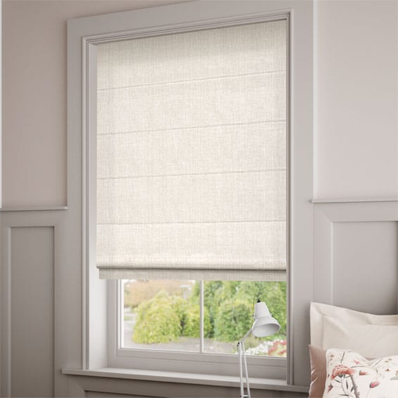 ColorizedZoom Electric Cavendish Cream Roman Blind 7320