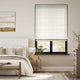 Colorized Electric Dupioni Faux Silk Oyster Roman Blind 7331