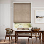 Colorized Electric Eternity Linen Biscuit Roman Blind 7335