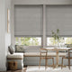 Colorized Electric Paleo Linen Elephant Grey Roman Blind 7347